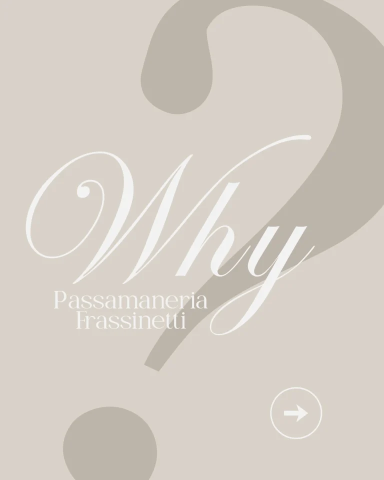 Instagram post from passamaneria_frassinetti. This post is in position 0.